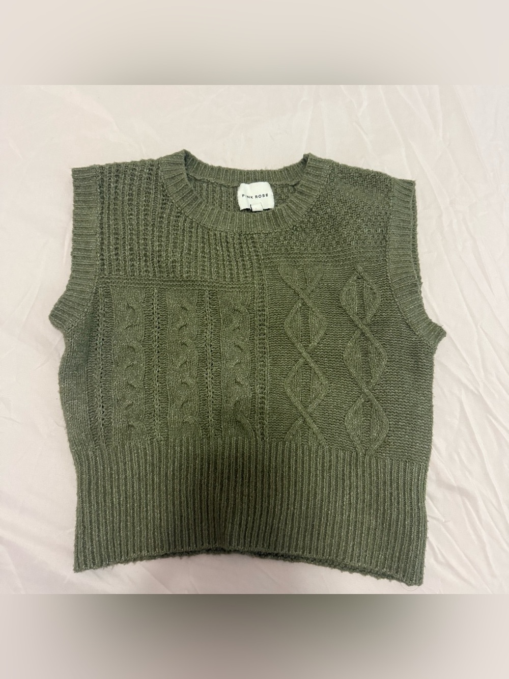 Green Sweater Vest